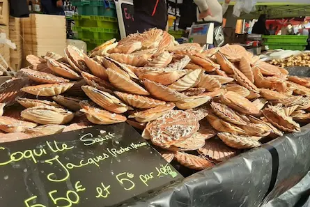 La fête de la coquille à Ouistreham.