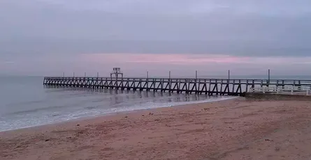 The Fishermen's Pier in Luc-sur-Mer