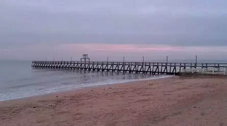 La jetée des pécheurs de Luc sur mer.