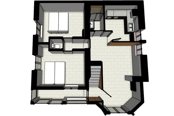 Plan du rez-de-chaussée