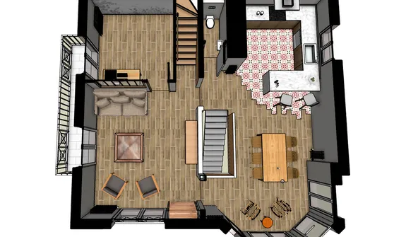First floor layout