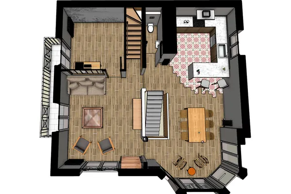 Plan du 1er étage