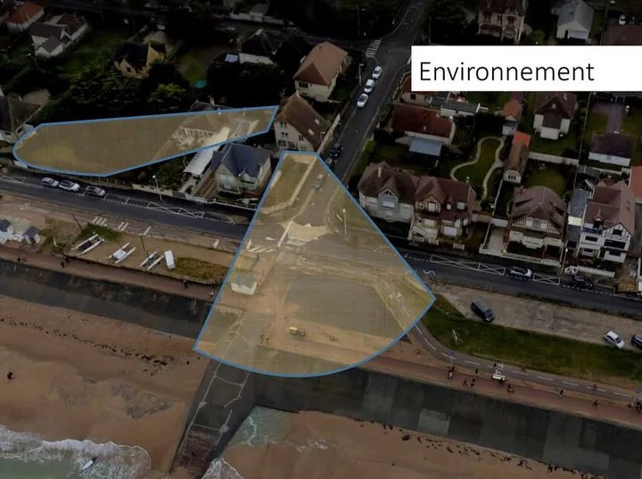 Localisation de la maison de vacances à Ouistreham, Calvados